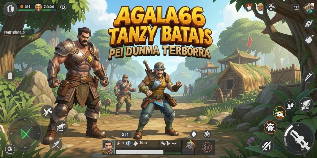 Gameplay AGAM66 yang menakjubkan di dunia terbuka.