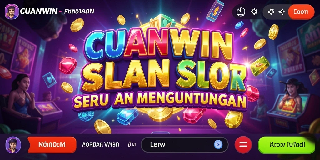 Screenshot CUANWIN yang menampilkan gameplay Slot yang mendebarkan.