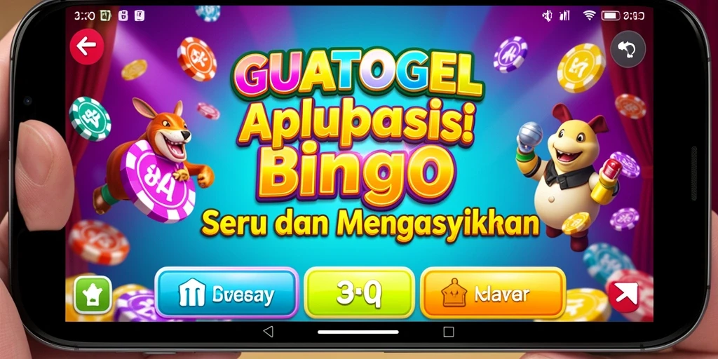 Tampilan gameplay seru GUATOGEL dengan suasana Bingo yang menyenangkan.