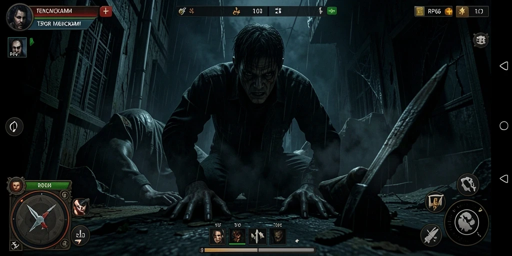 Screenshot menampilkan suasana mencekam dalam gameplay RP66.