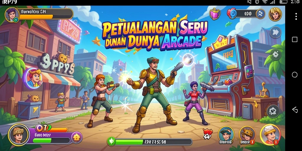 Tampilan gameplay RP79 yang penuh aksi dan tantangan.