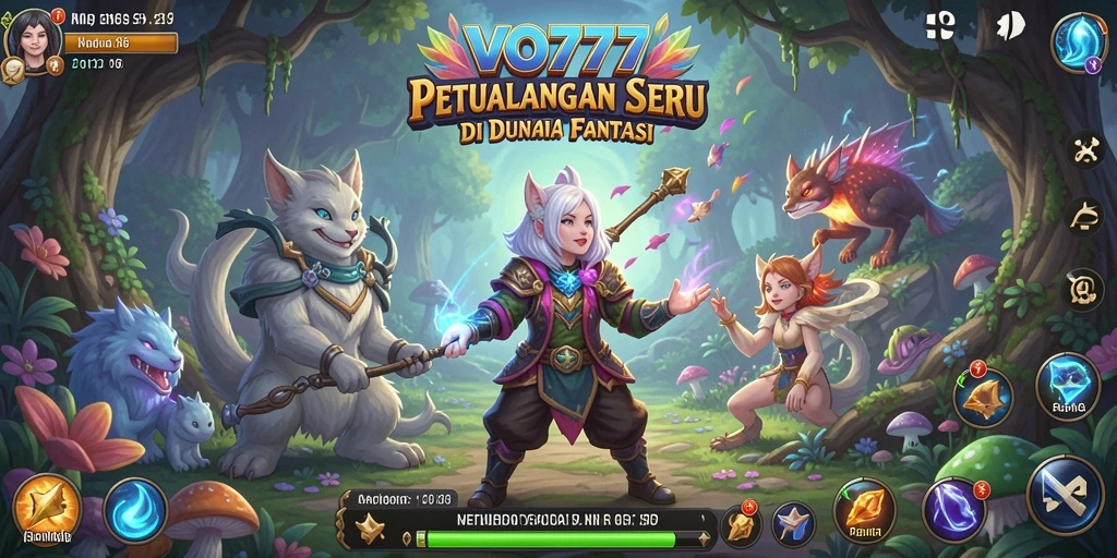 Gameplay penuh aksi dan penjelajahan di VO777.